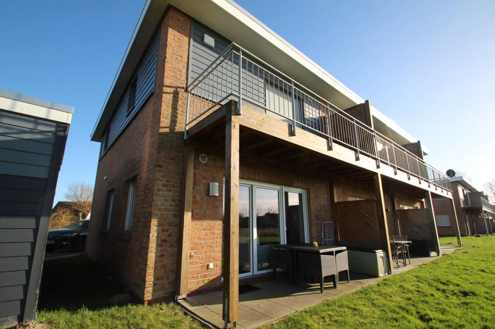 Ferienhaus Tossens Seestern Haus/Whg 3-Exterior summer