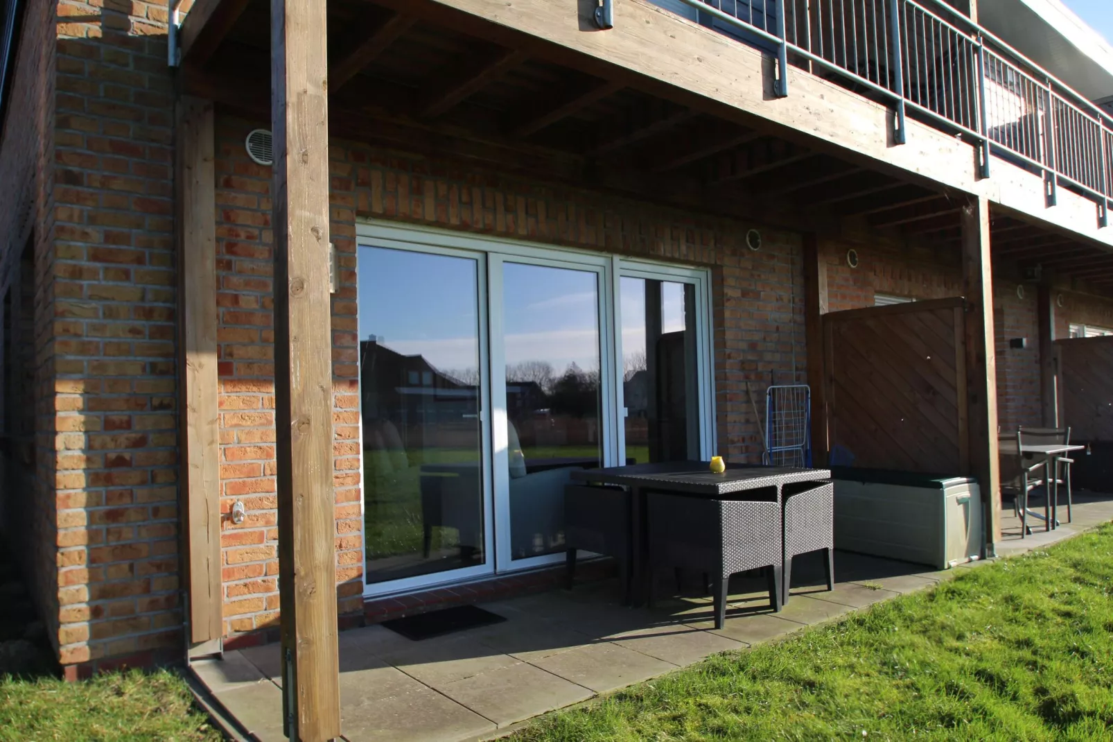 Ferienhaus Tossens Seestern Haus/Whg 3-Terrace balcony