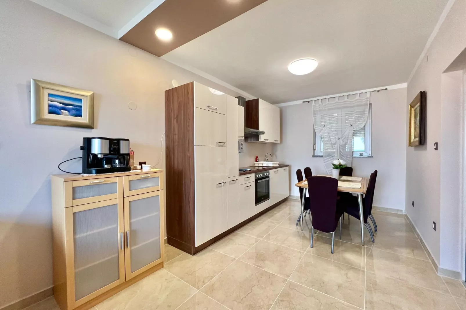 Apartment Jasminka A1-Kitchen