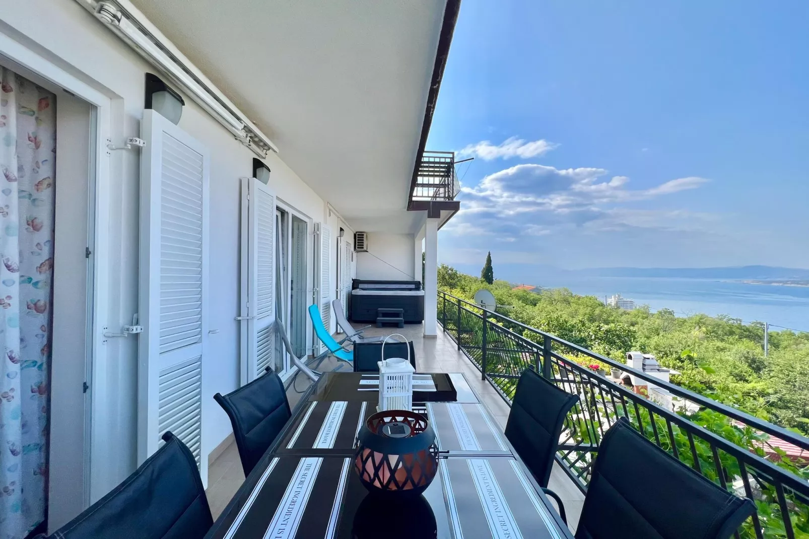 Apartment Jasminka A1-Terrace balcony