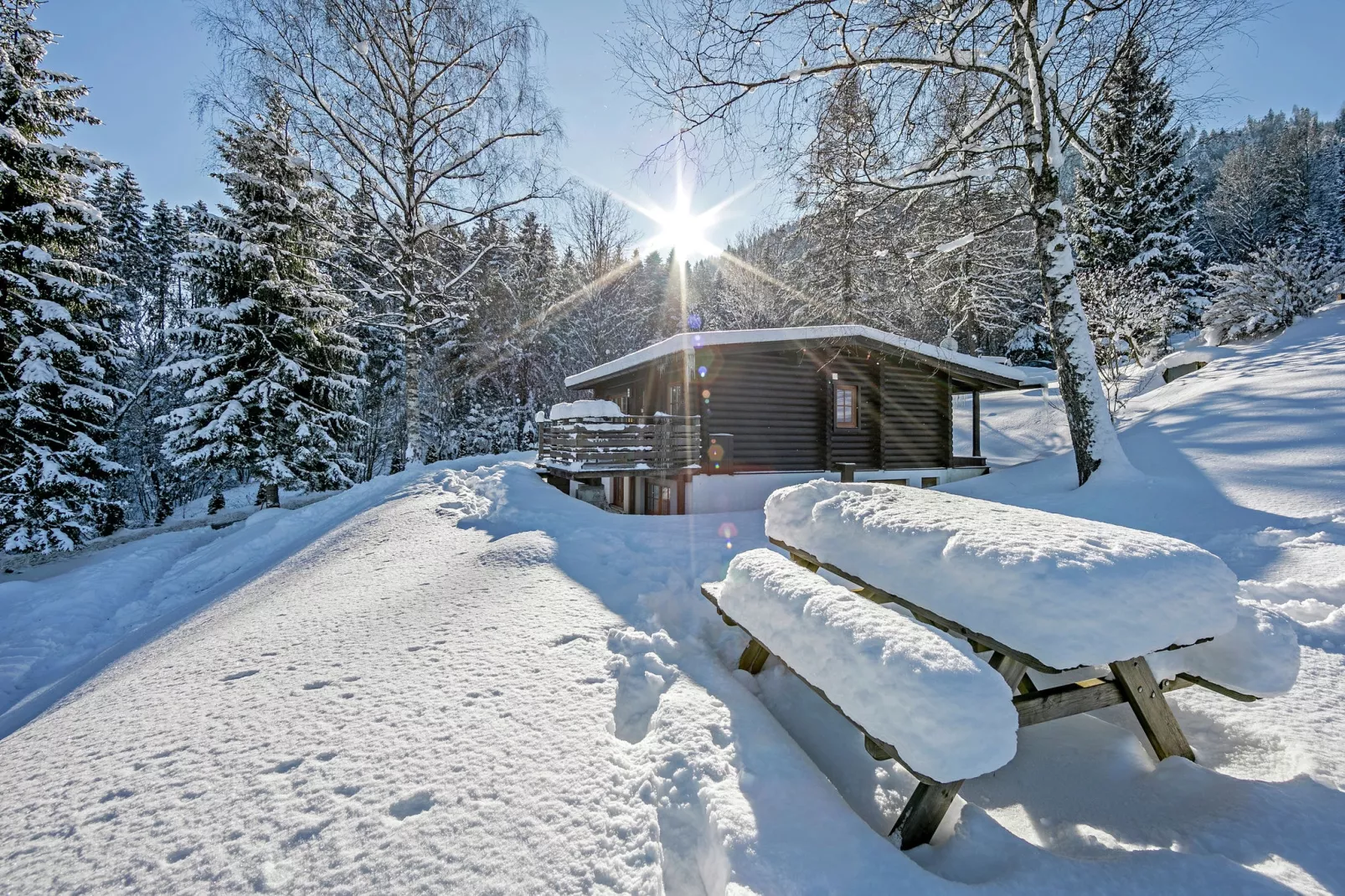 Chalet Isabella im Brixental - 4 Personen-Garden winter