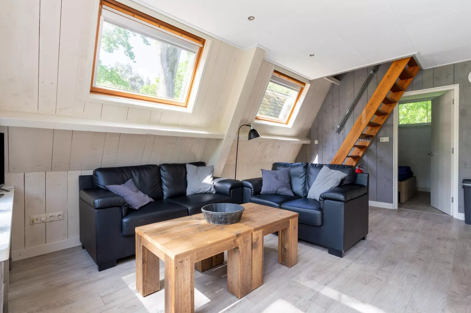 Combi bungalow Vosseven 84 & 85-Living room