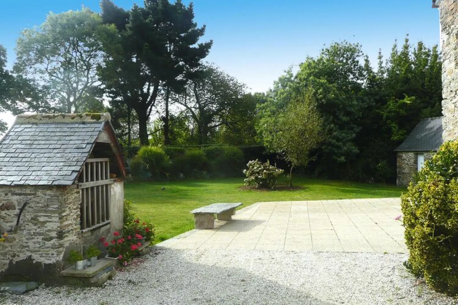 Holiday home Plouégat-Guérand-Gardens summer