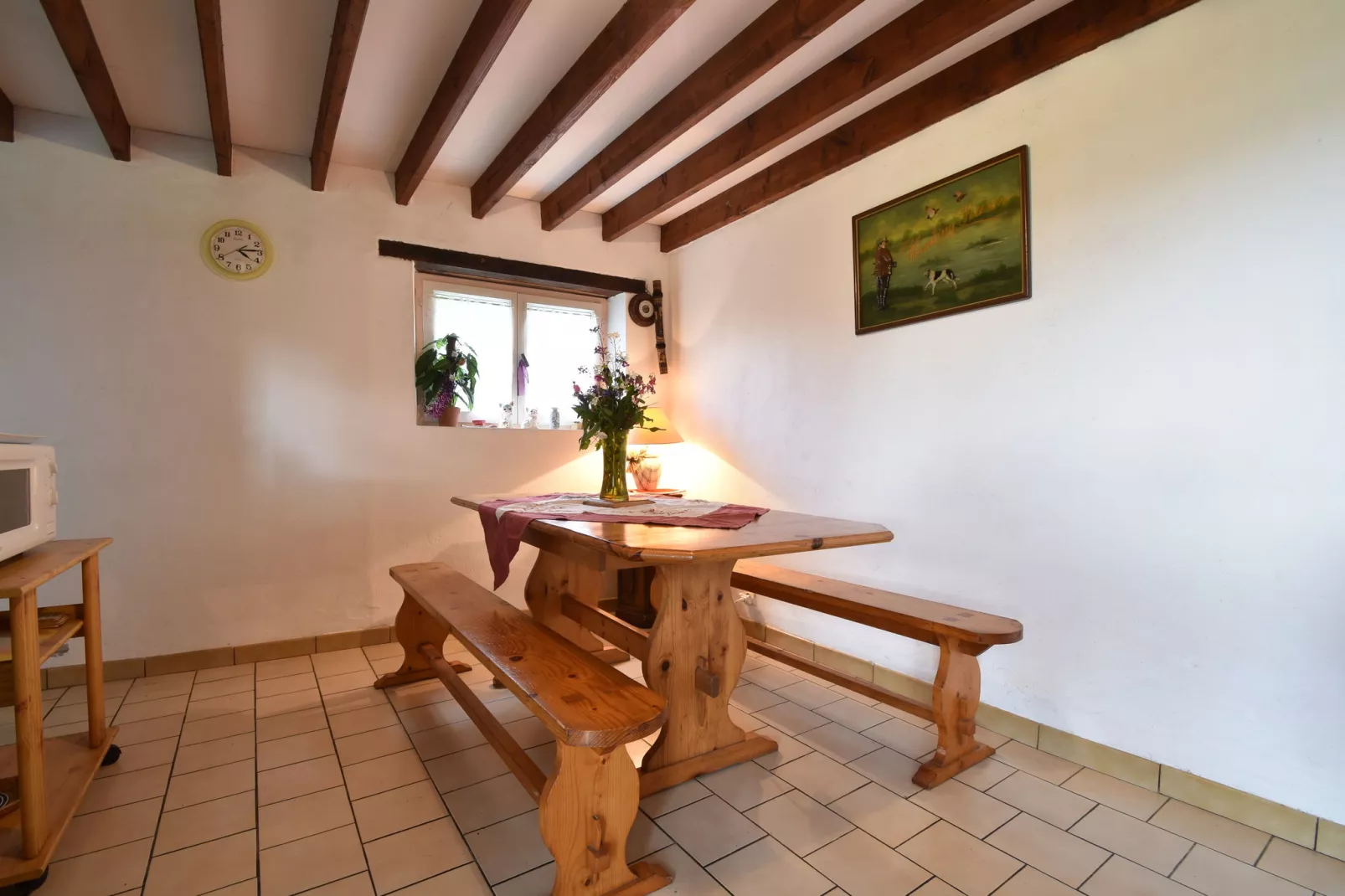 Maison de vacances Guilberville-Esszimmer