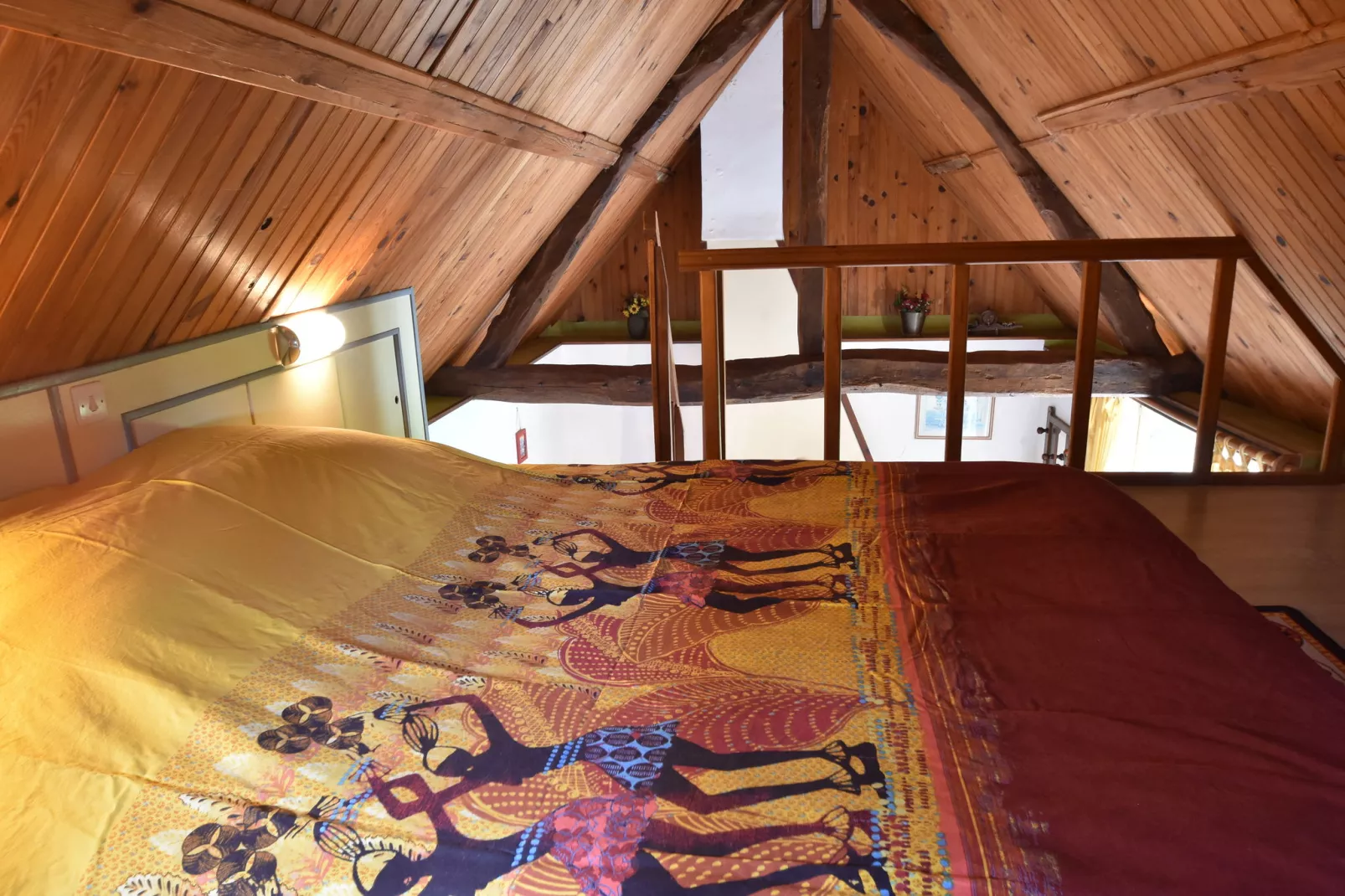 Maison de vacances Guilberville-Schlafzimmer
