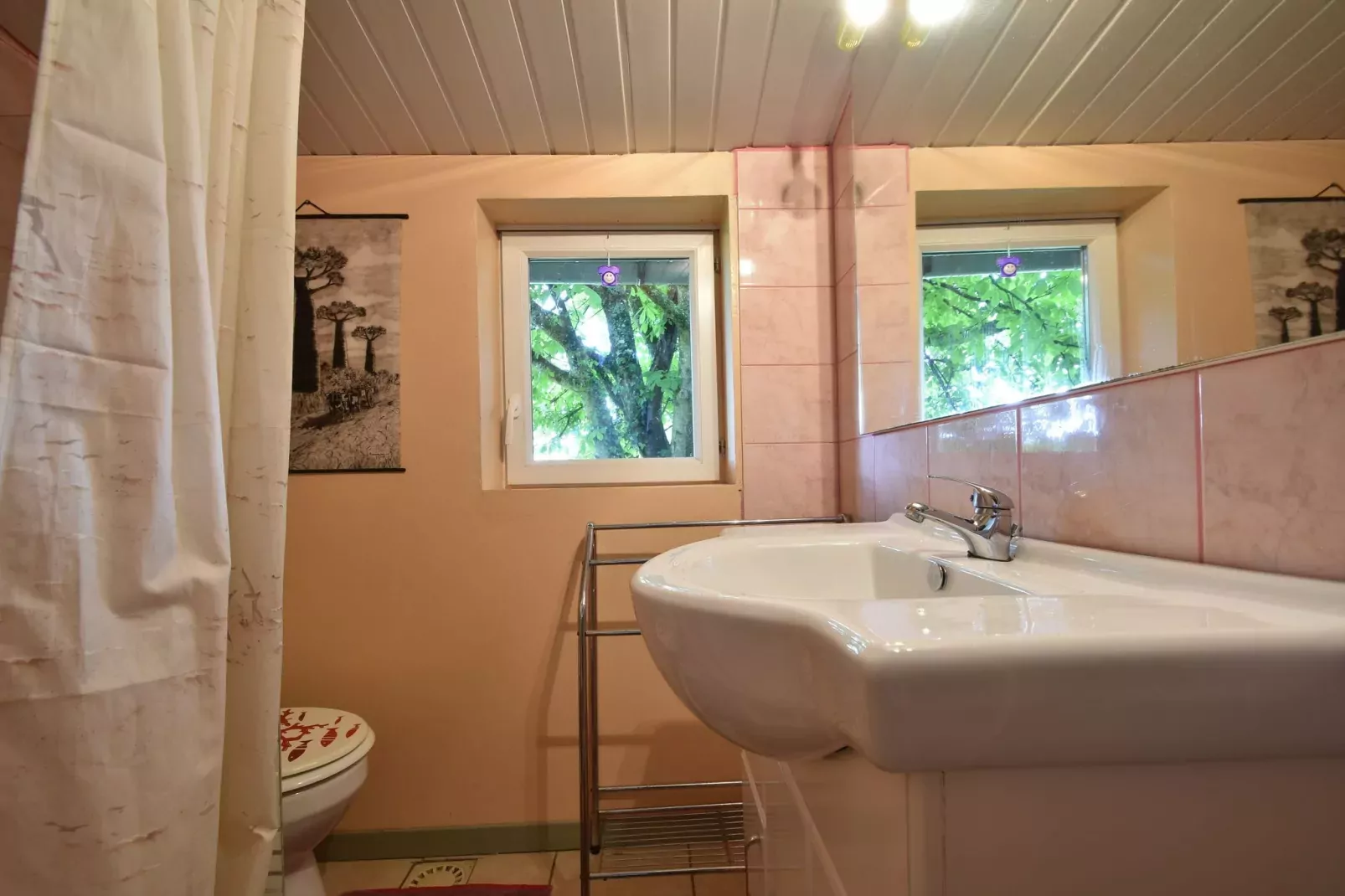 Maison de vacances Guilberville-Badezimmer