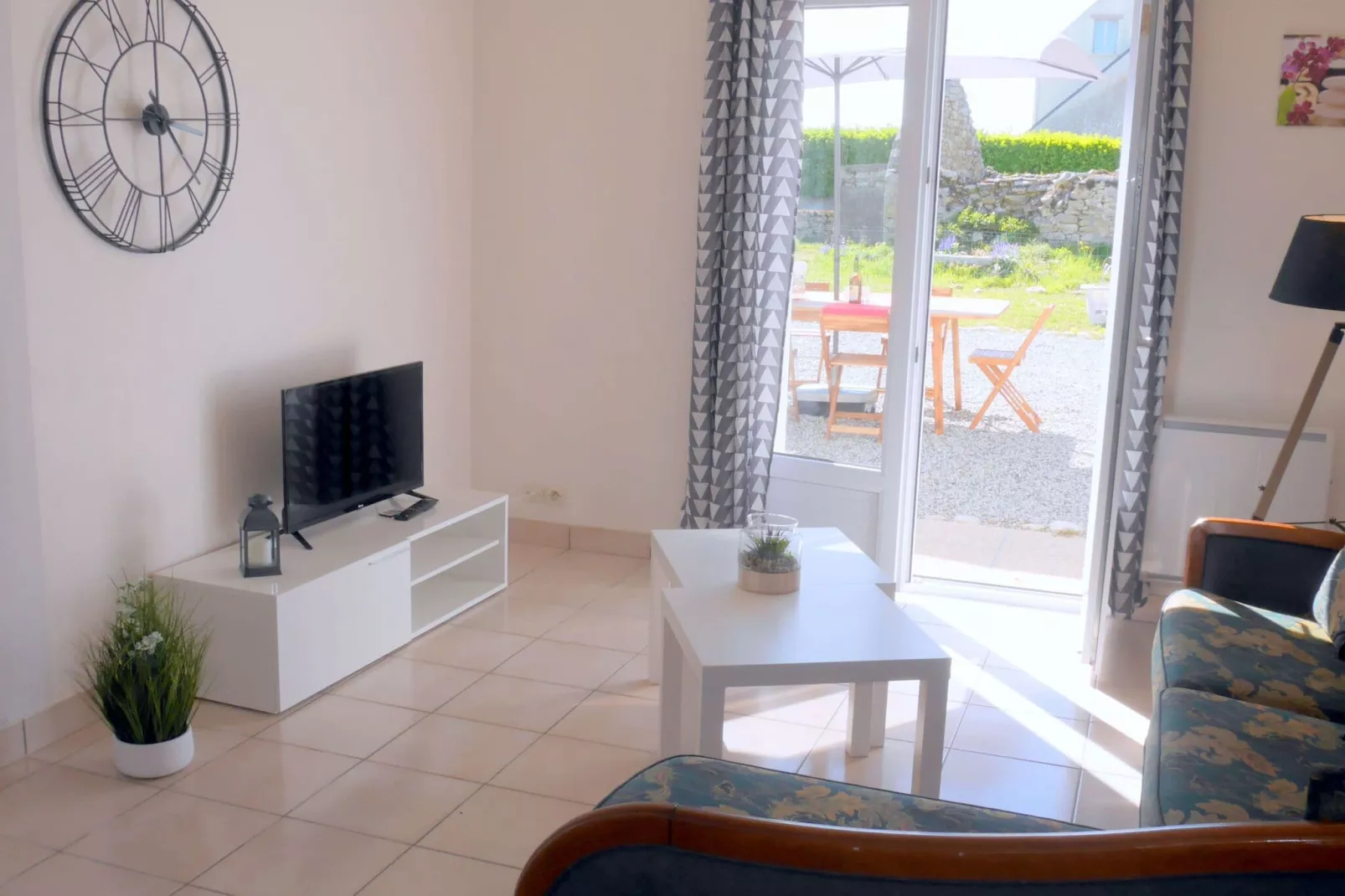 Ferienhaus in Strandnähe Guissény-Living room