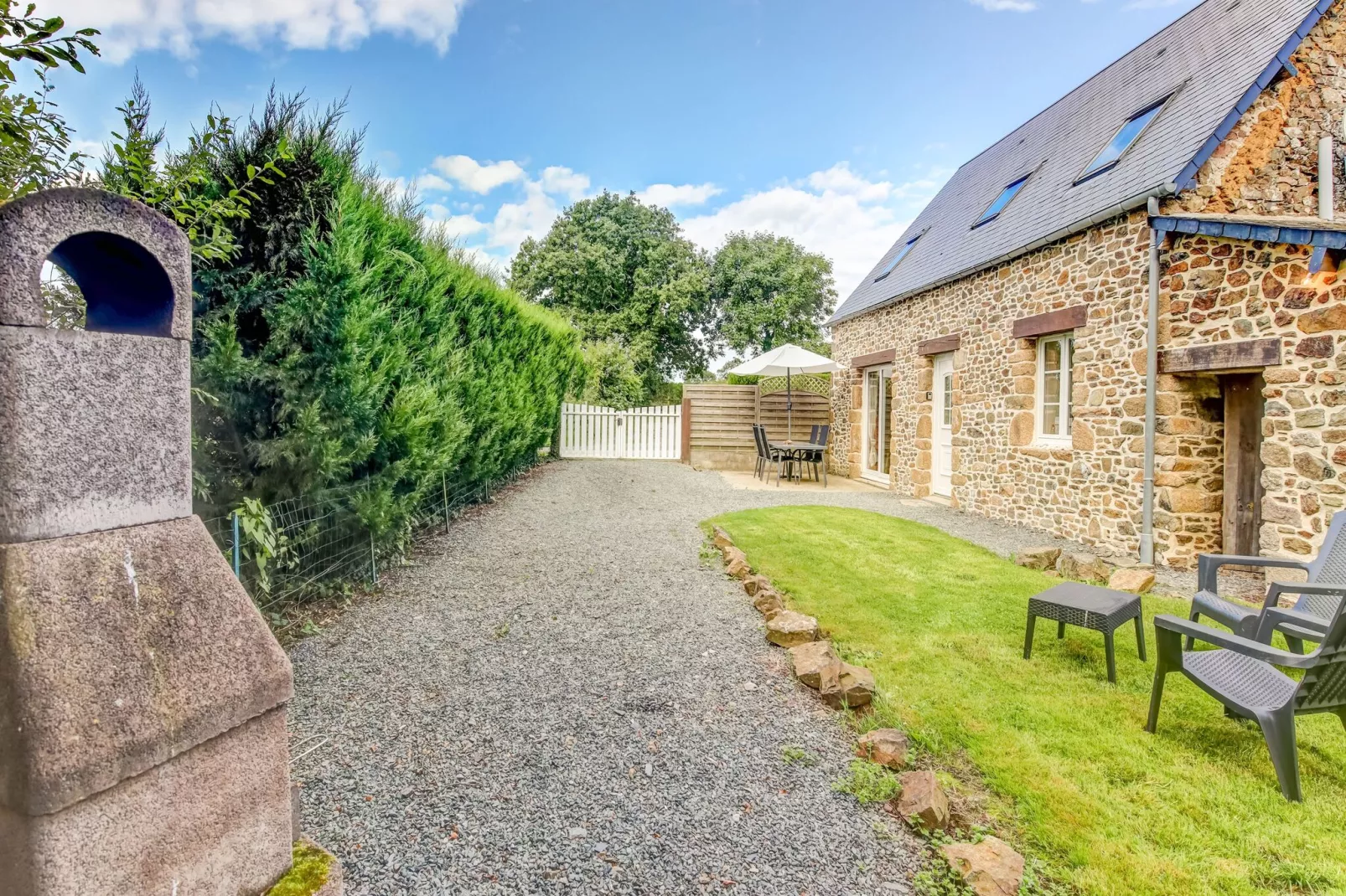 Maison de vacances - BRAINVILLE-Garten Sommer