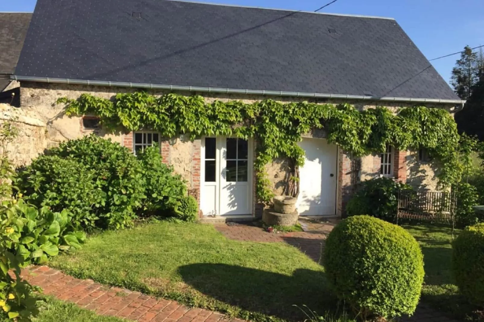 Maison de vacances à Houtteville avec jardin