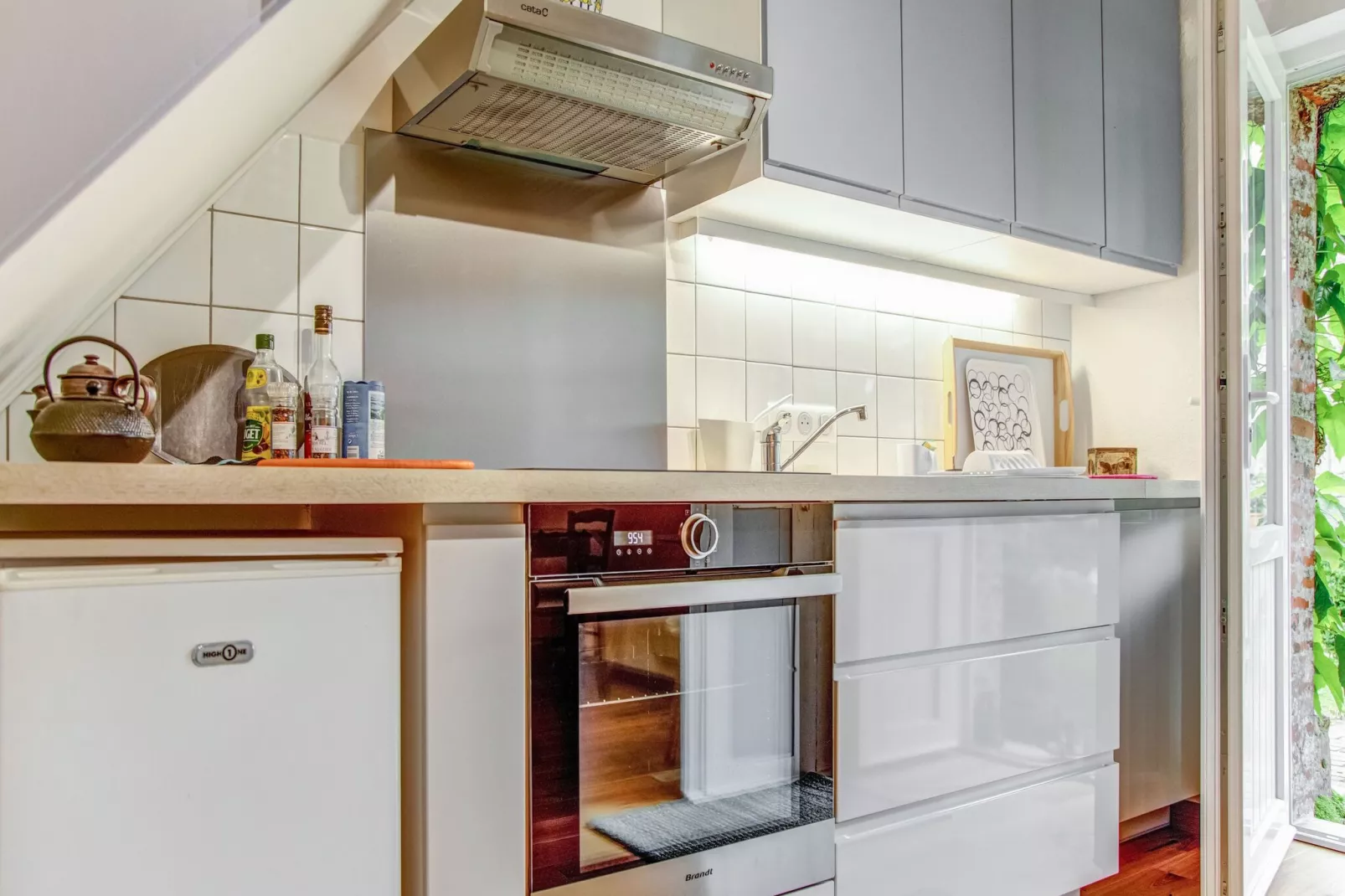 Maison de vacances à Houtteville avec jardin-Cuisine