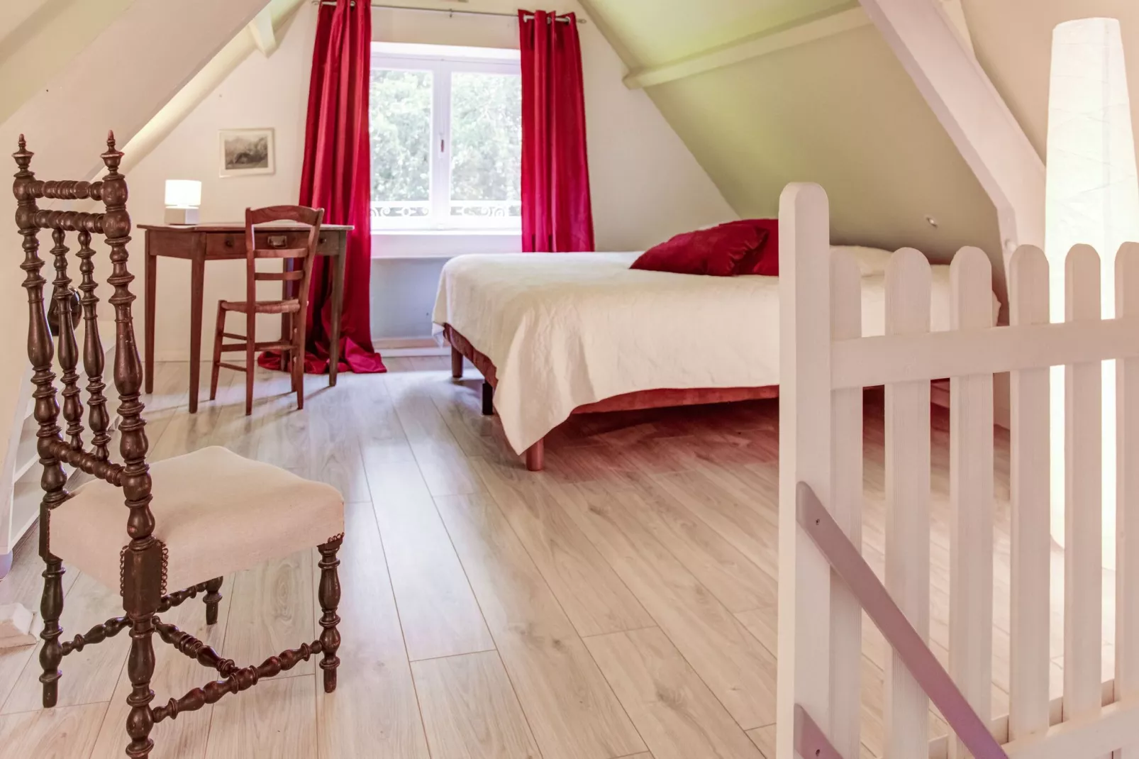 Maison de vacances à Houtteville avec jardin-Chambre