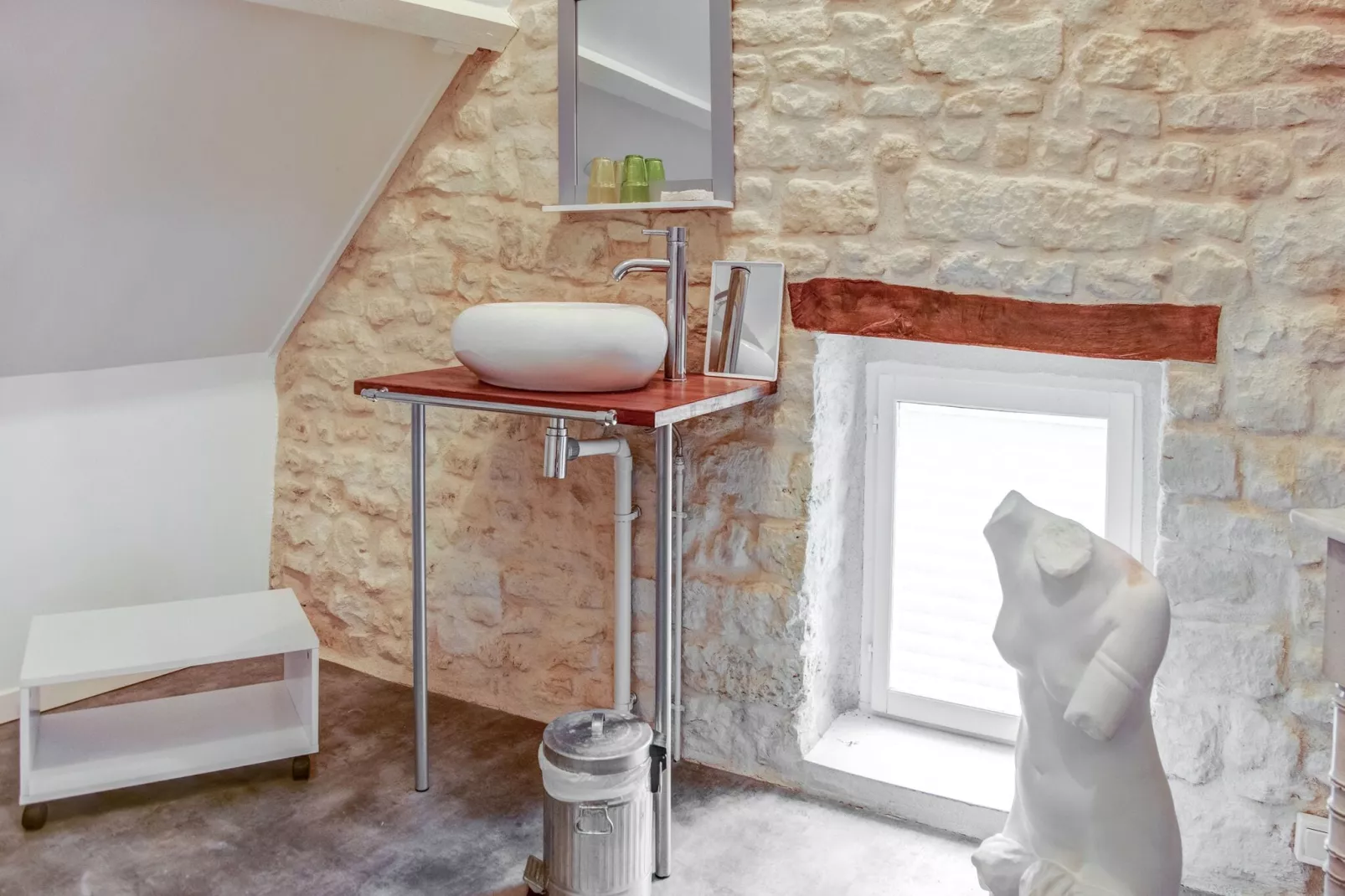 Maison de vacances à Houtteville avec jardin-Salle de bain