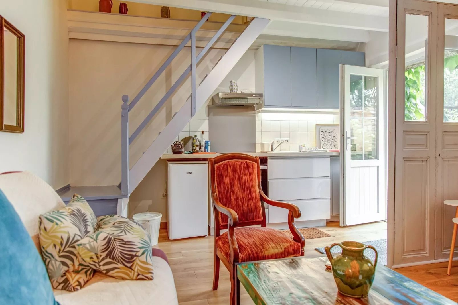 Maison de vacances à Houtteville avec jardin-Salon