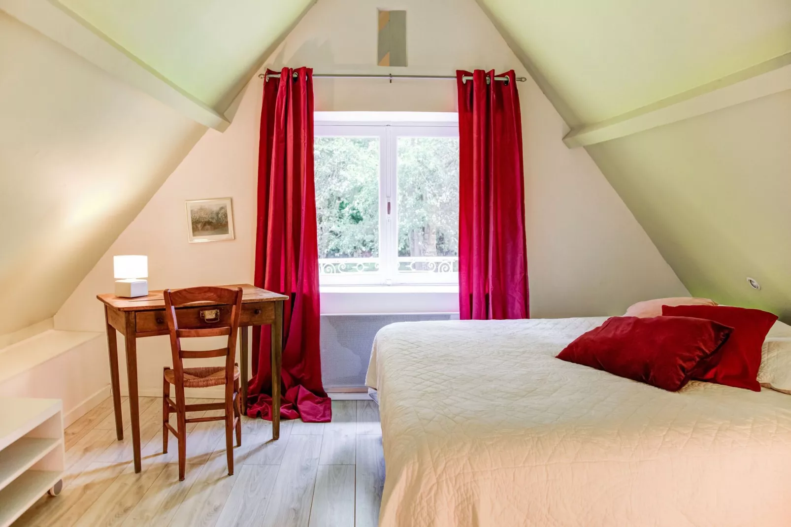 Maison de vacances à Houtteville avec jardin-Chambre