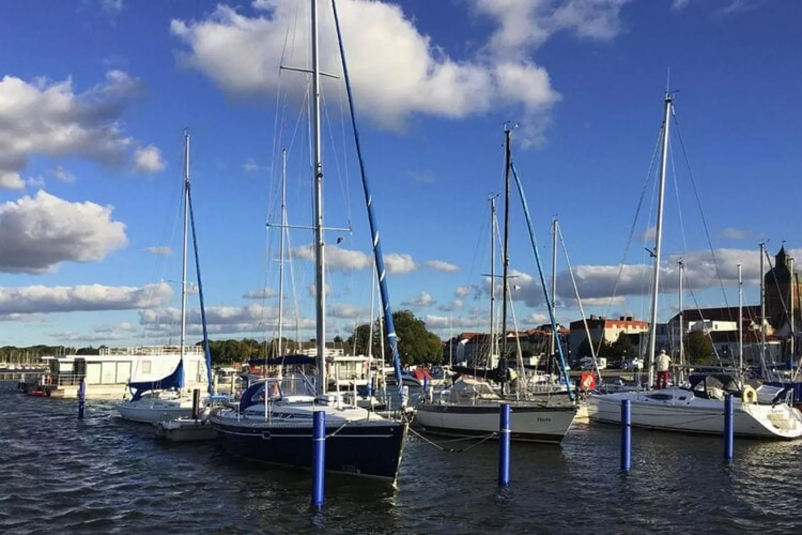 Houseboat Floating Houses Blue Active, Ribnitz-Damgarten-Blue Active-Exterior summer