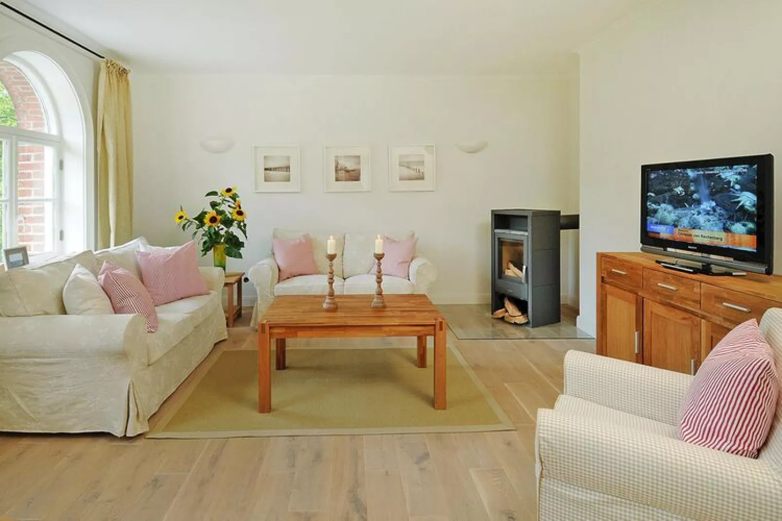 Gutshaus Zicker - Wohnung 6-Living room