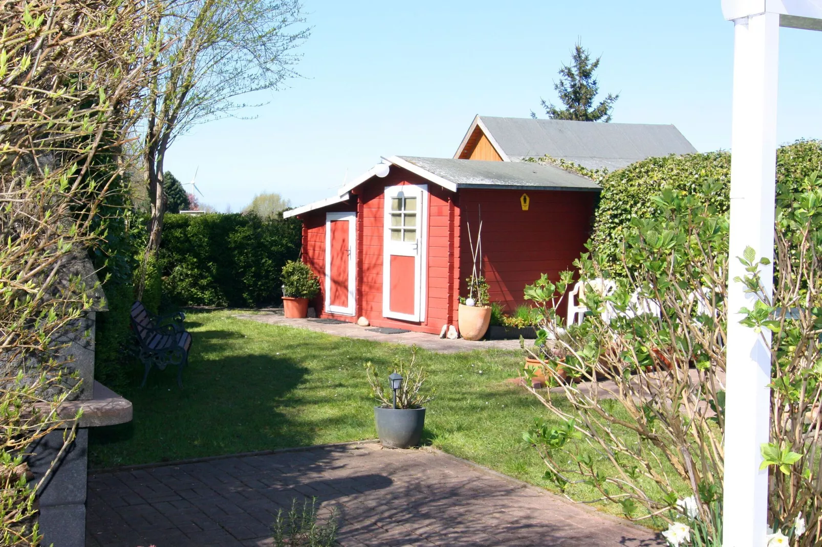 Appartementhaus Kranichblick Breege-Garden winter