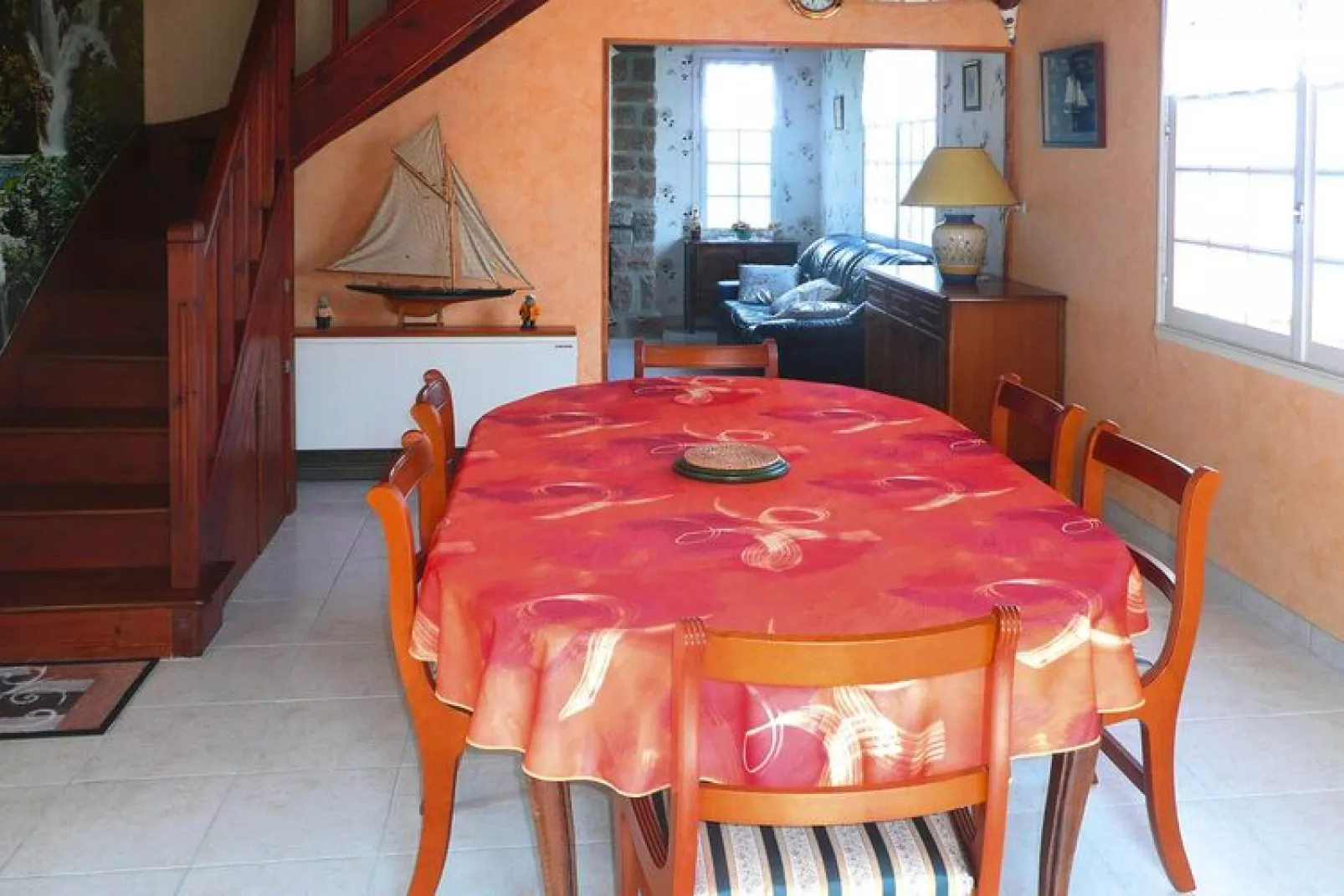 Holiday home Locquirec-Living room
