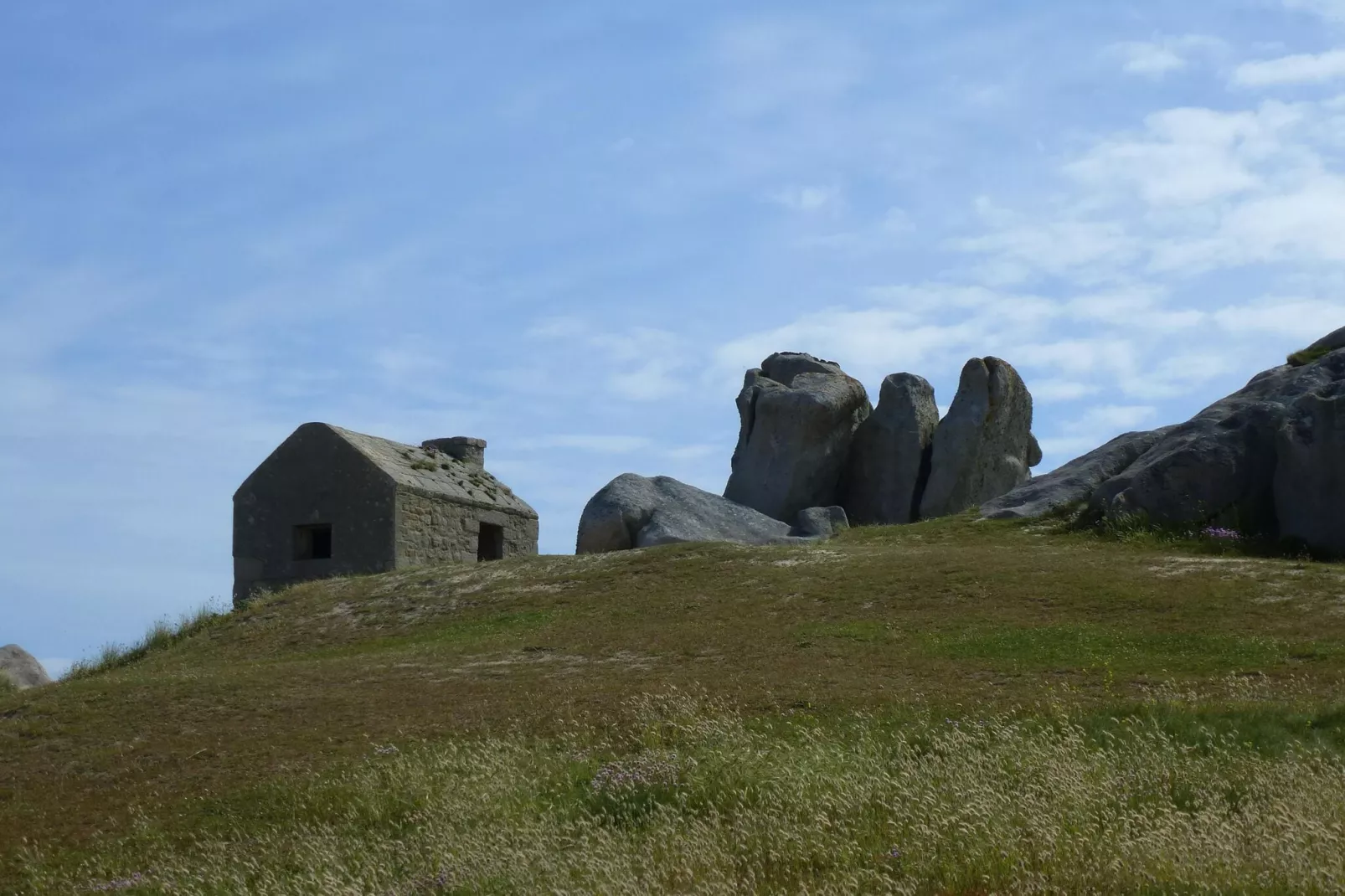 Steinhaus mit Meerblick Cléder-Areas summer 5km