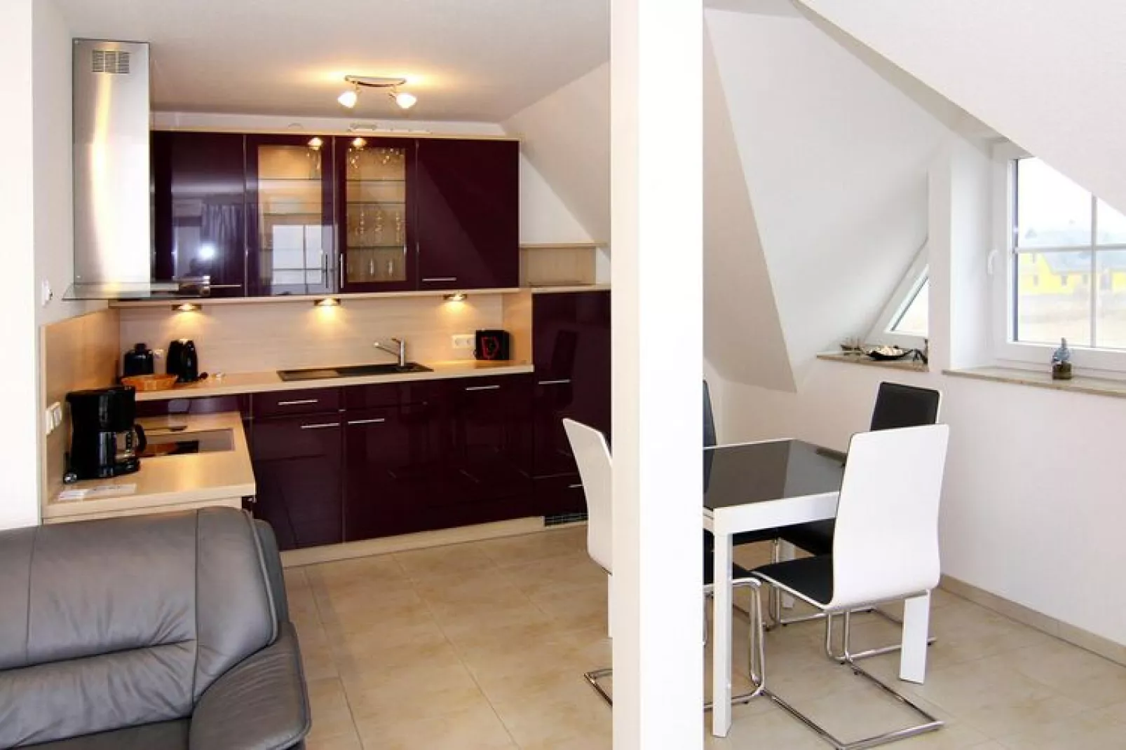 Ferienwohnung Seemöwe im Fährhaus Vieregge-Kitchen