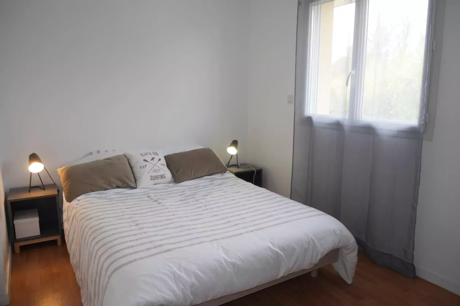 180° Panorama Meerblick Ferienhaus Telgruc-sur-Mer-Chambre