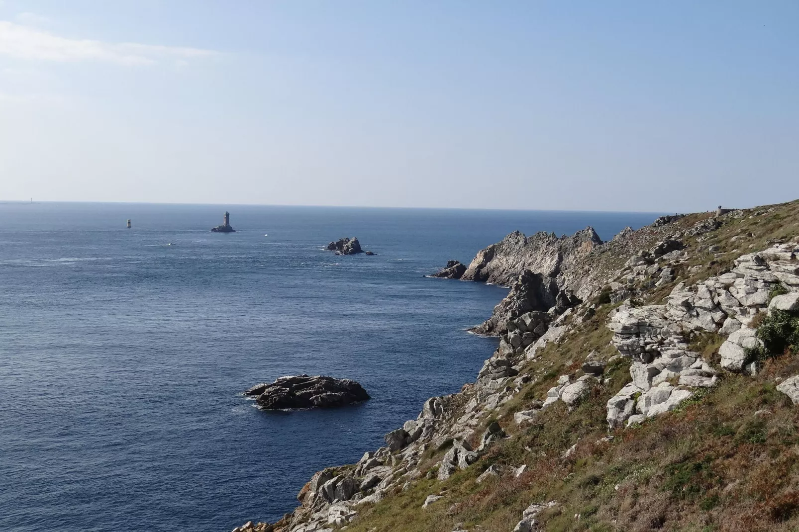 180° Panorama Meerblick Ferienhaus Telgruc-sur-Mer-Zones d'été à 5 km