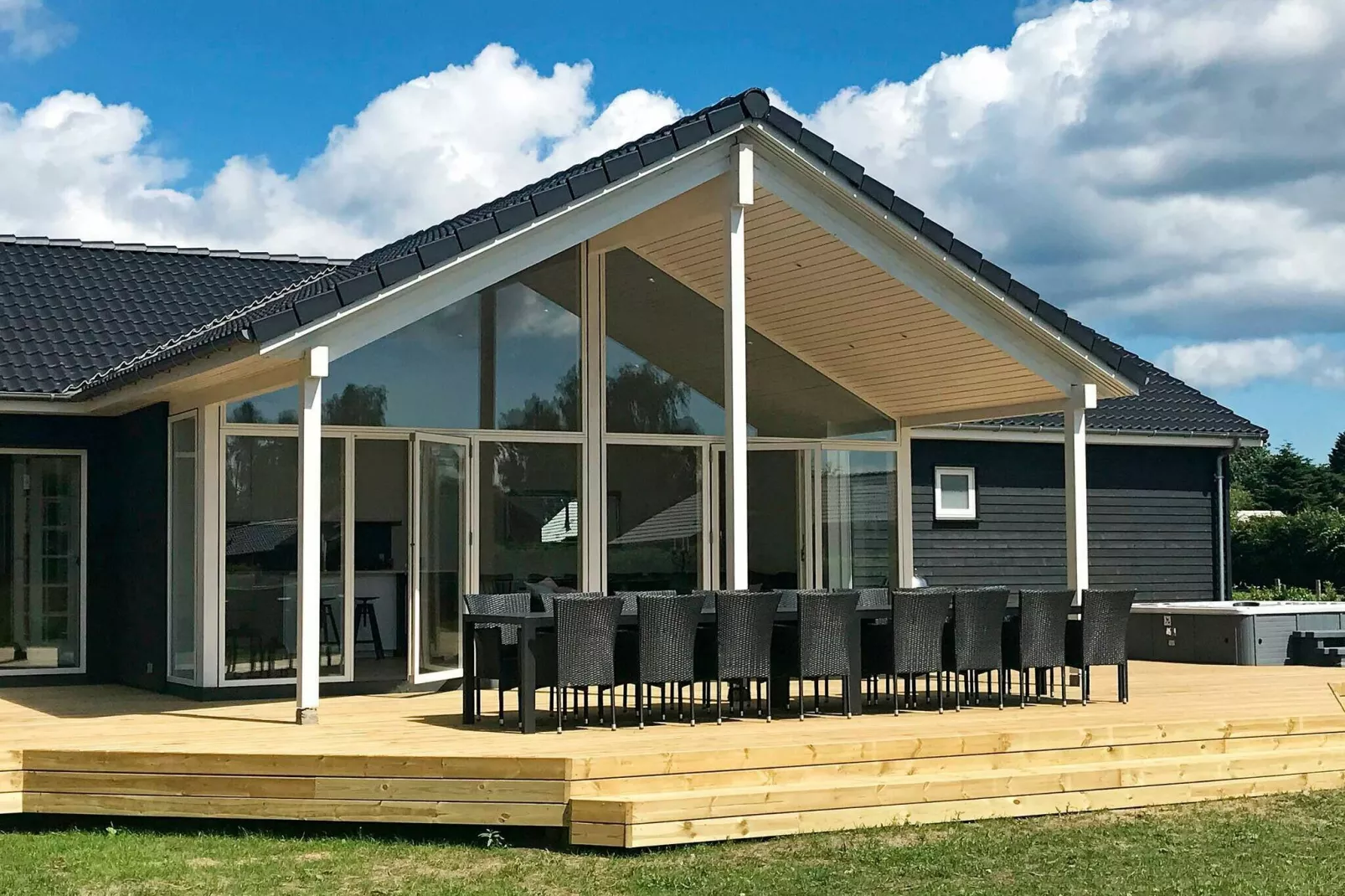 14 Personen Ferienhaus in Væggerløse-Aussicht