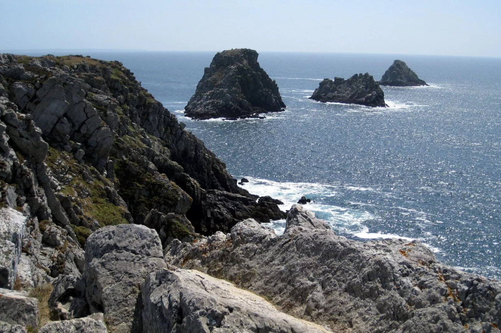 180° Panorama Meerblick Ferienhaus Telgruc-sur-Mer-Zones d'été à 20 km
