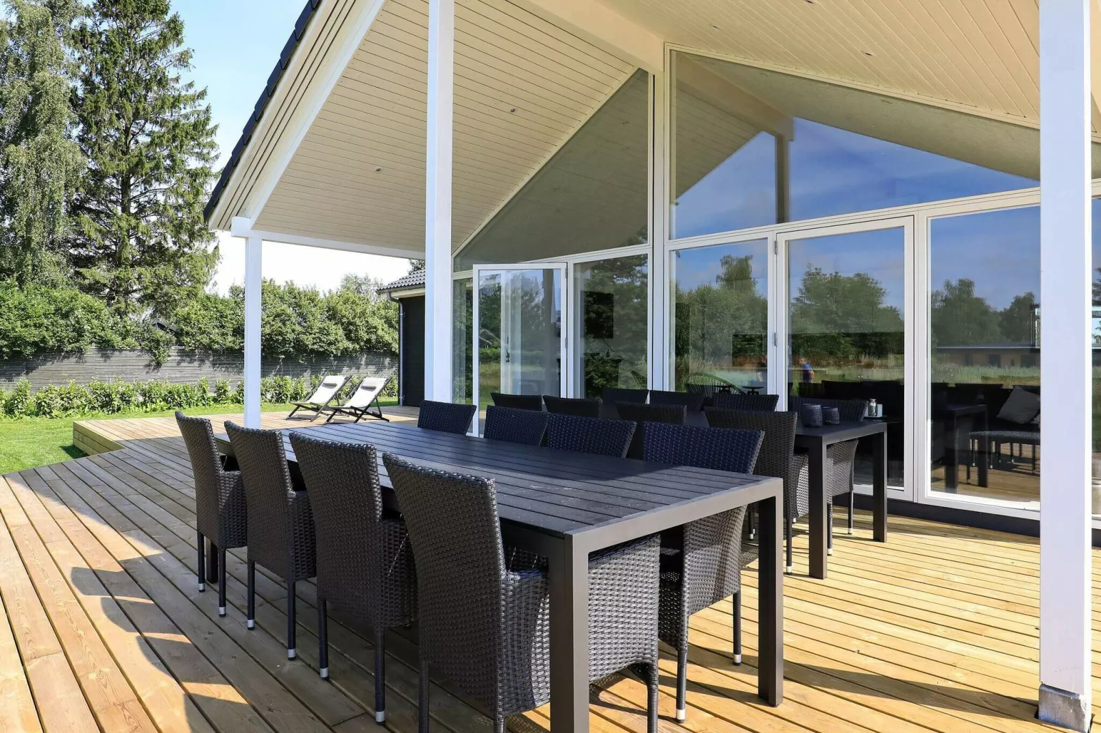 14 Personen Ferienhaus in Væggerløse-Aussicht