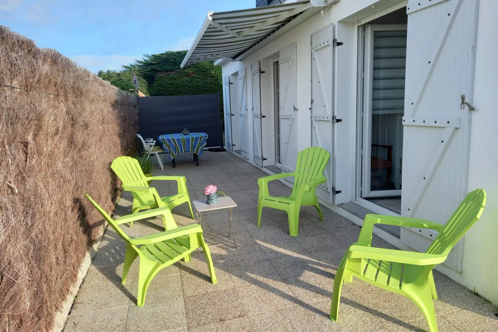 Maison de vacances Saint-Pierre-Quiberon-Terrace balcony