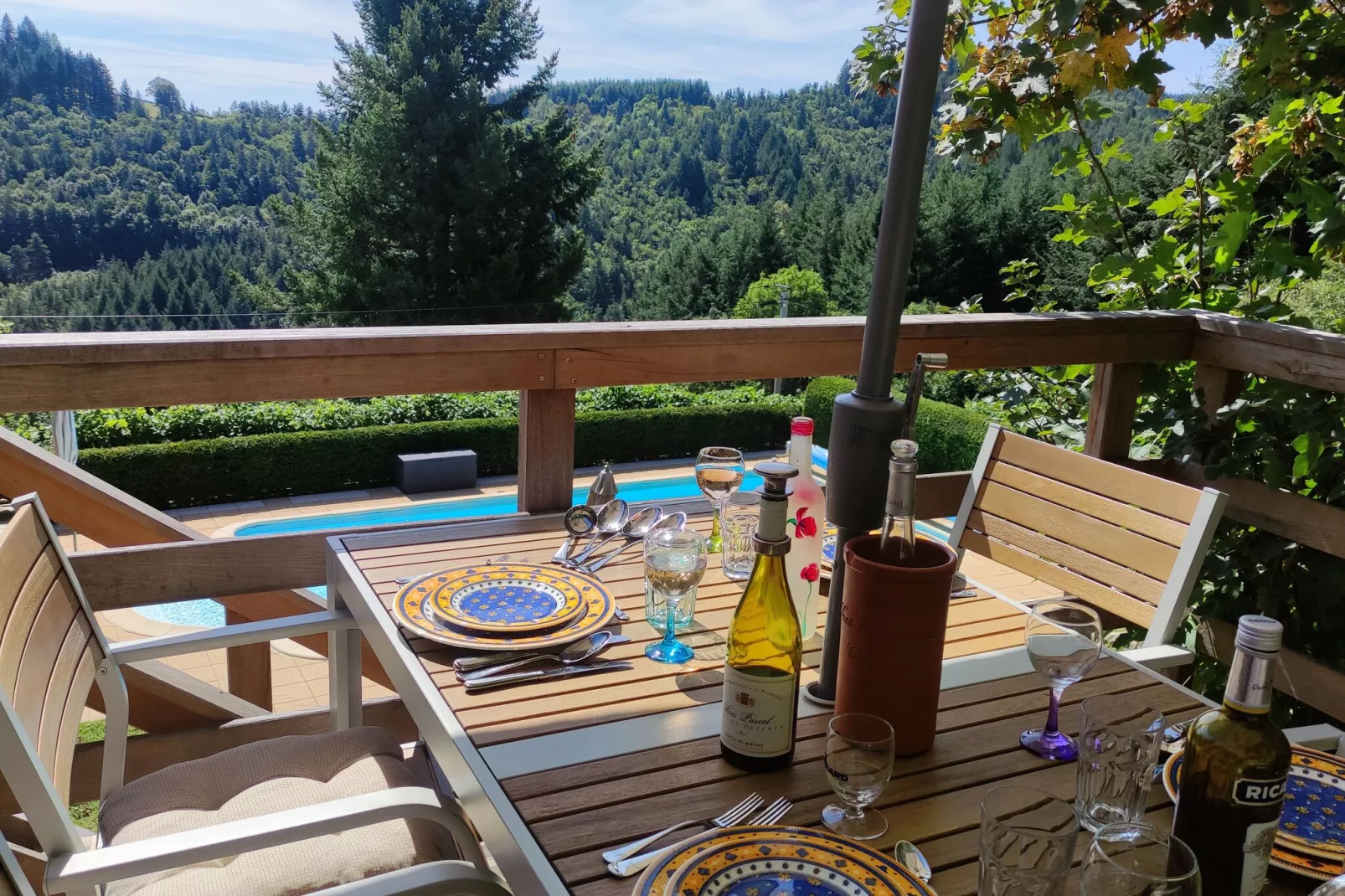 Guesthouse St Basile-Balcon-terrasse