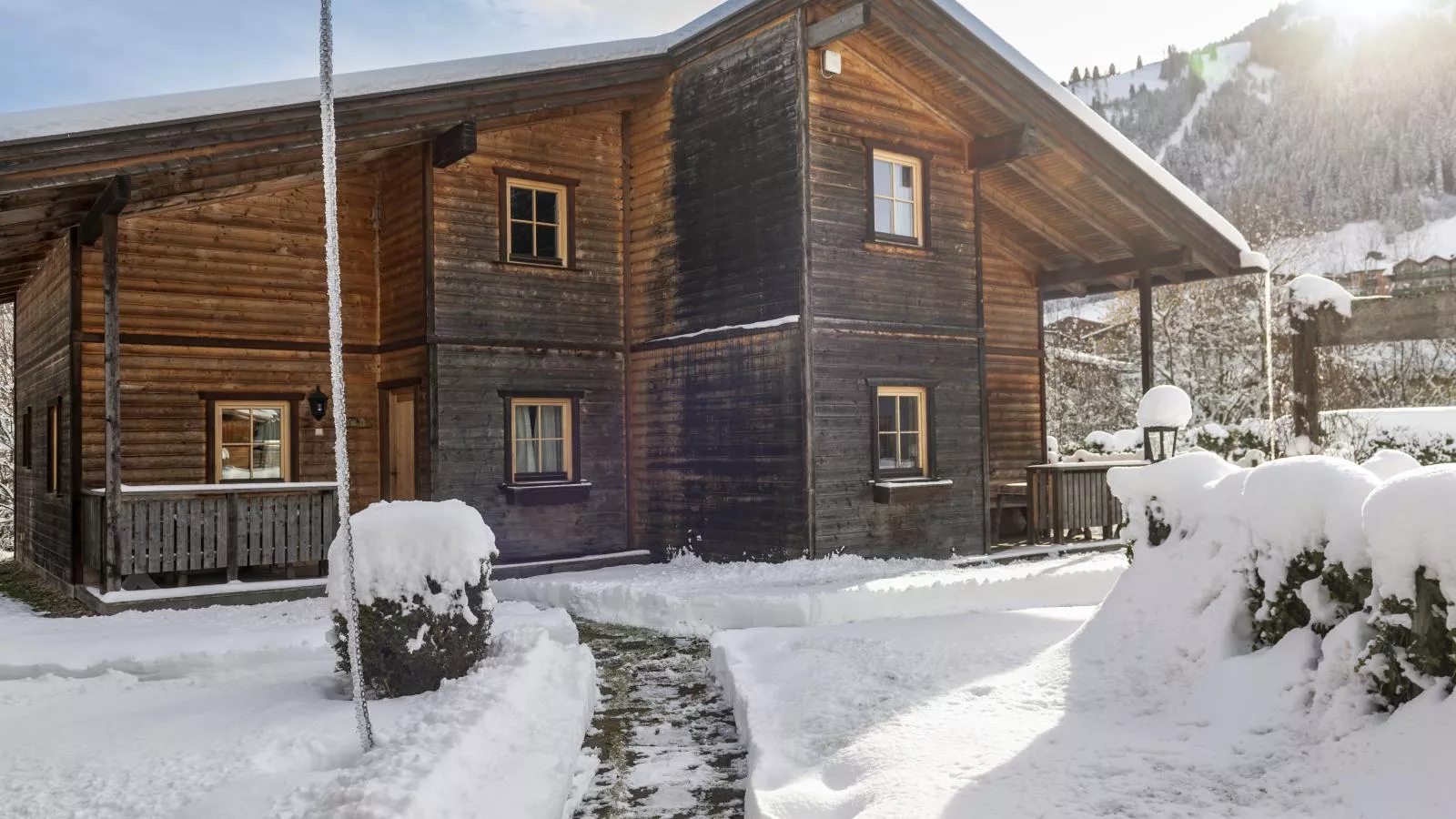 Urige Doppelhaushälfte 11-Exterior winter