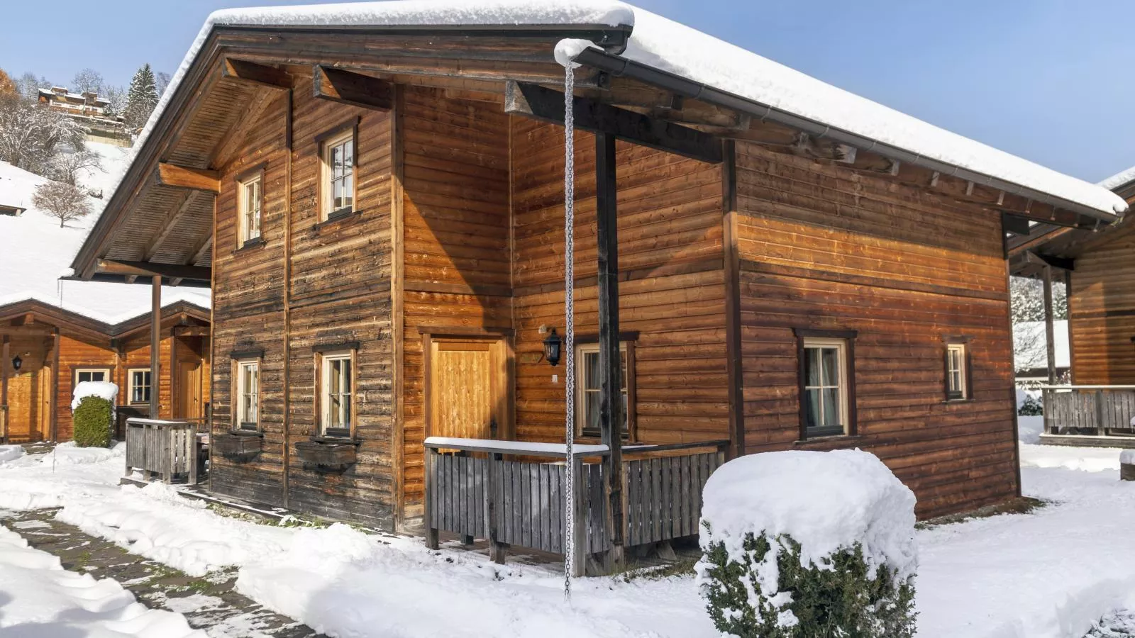 Urige Doppelhaushälfte 11 und 12-Exterior winter