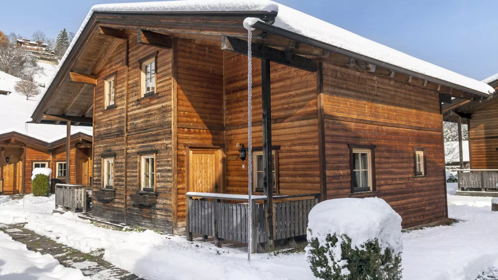 Urige Doppelhaushälfte 15 und 16-Exterior winter