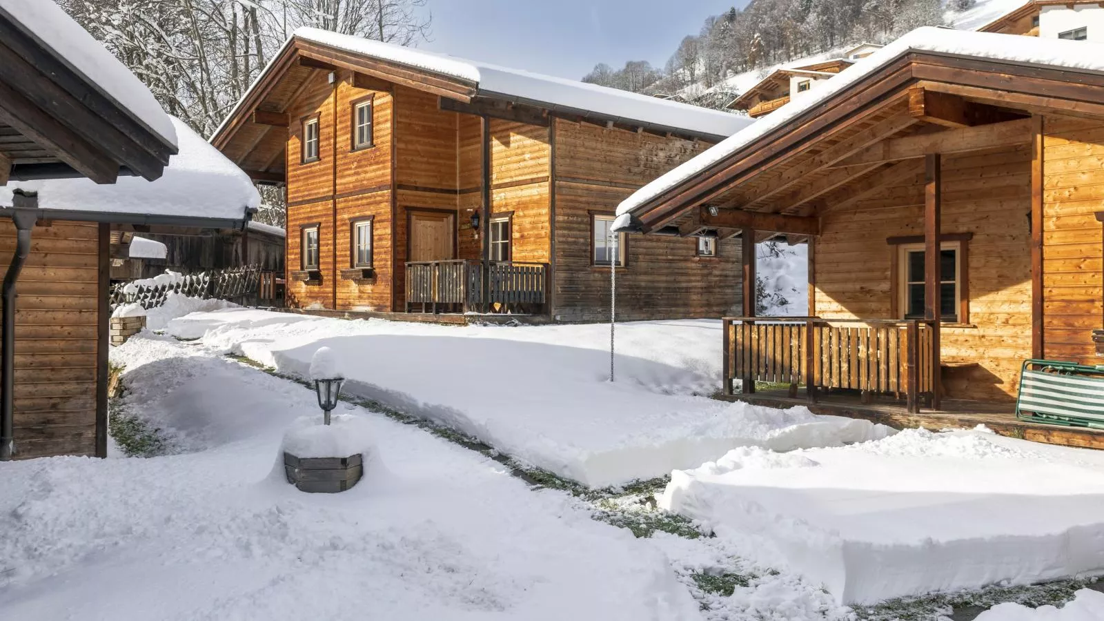 Uriges Chalet 3-Area winter 1km