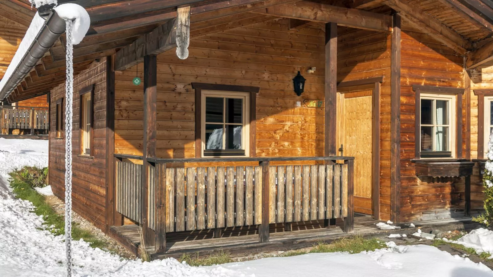 Uriges Chalet 4-Extérieur hiver