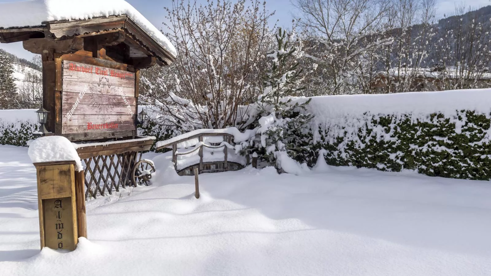 Urige Chalets 3 und 4-Area winter 1km