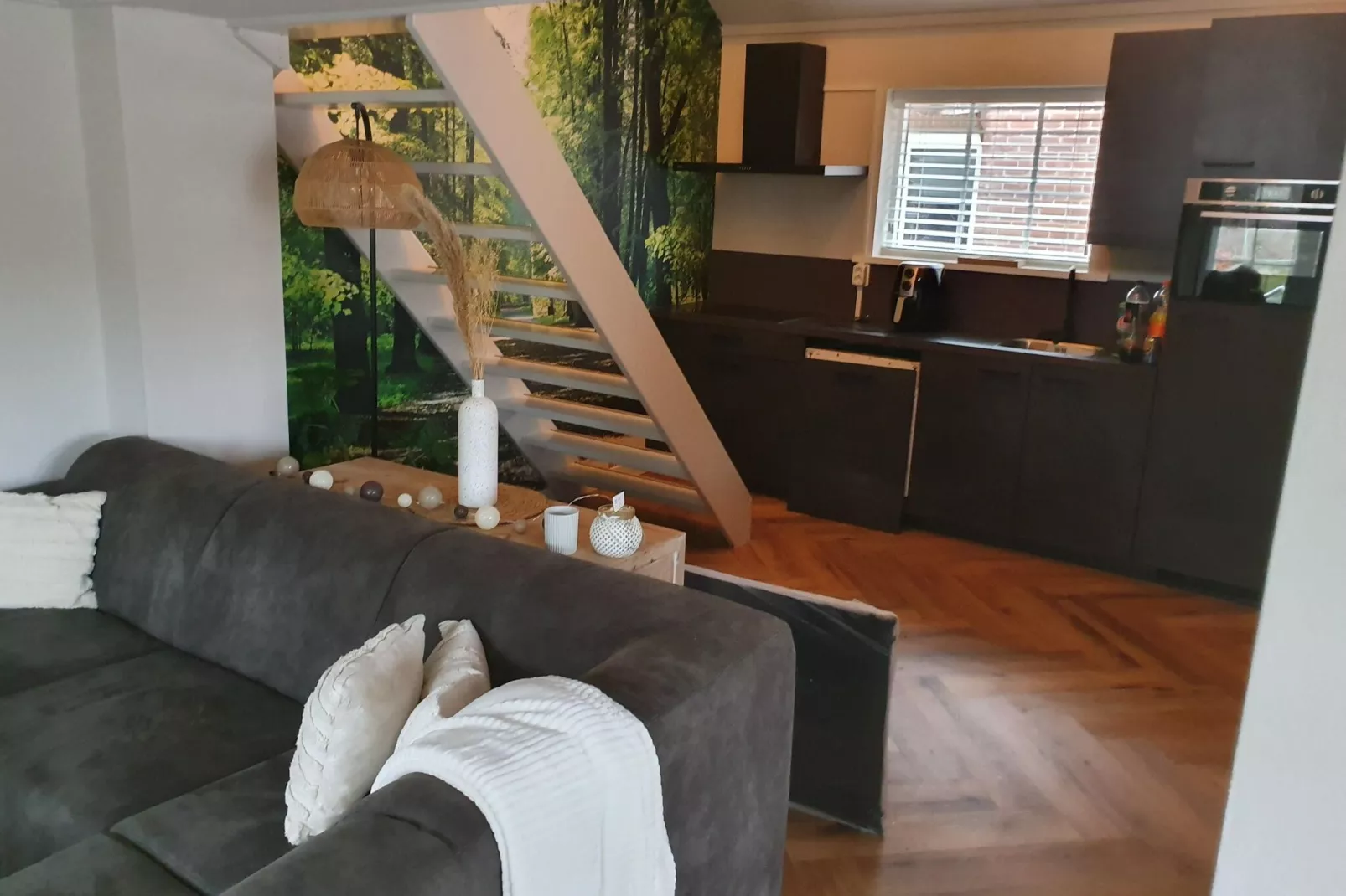 Luxe vakantiehuis Veluwe met Wellness-Living room