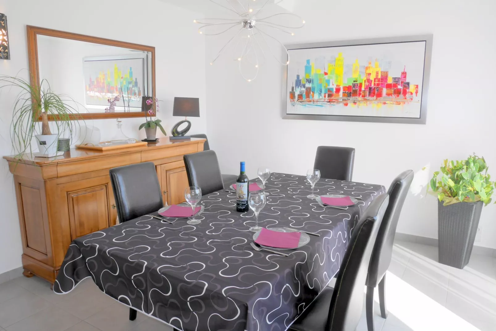 Ferienvilla Crozon-Esszimmer