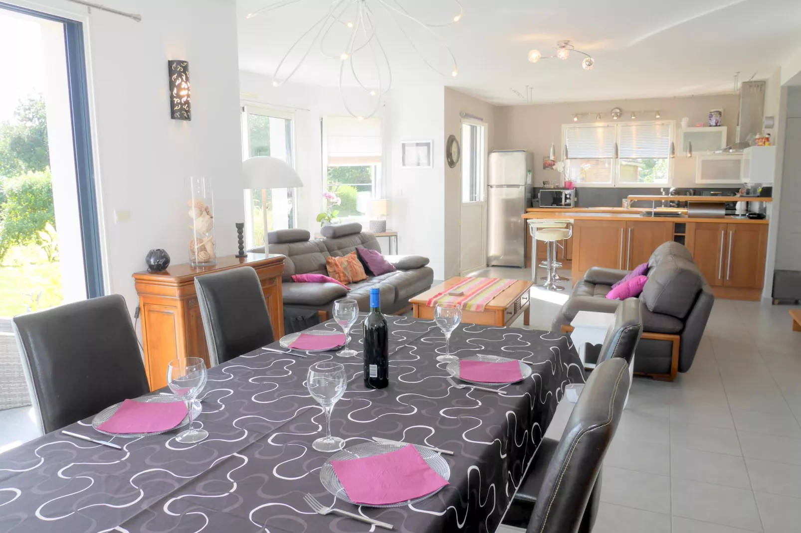 Ferienvilla Crozon-Esszimmer
