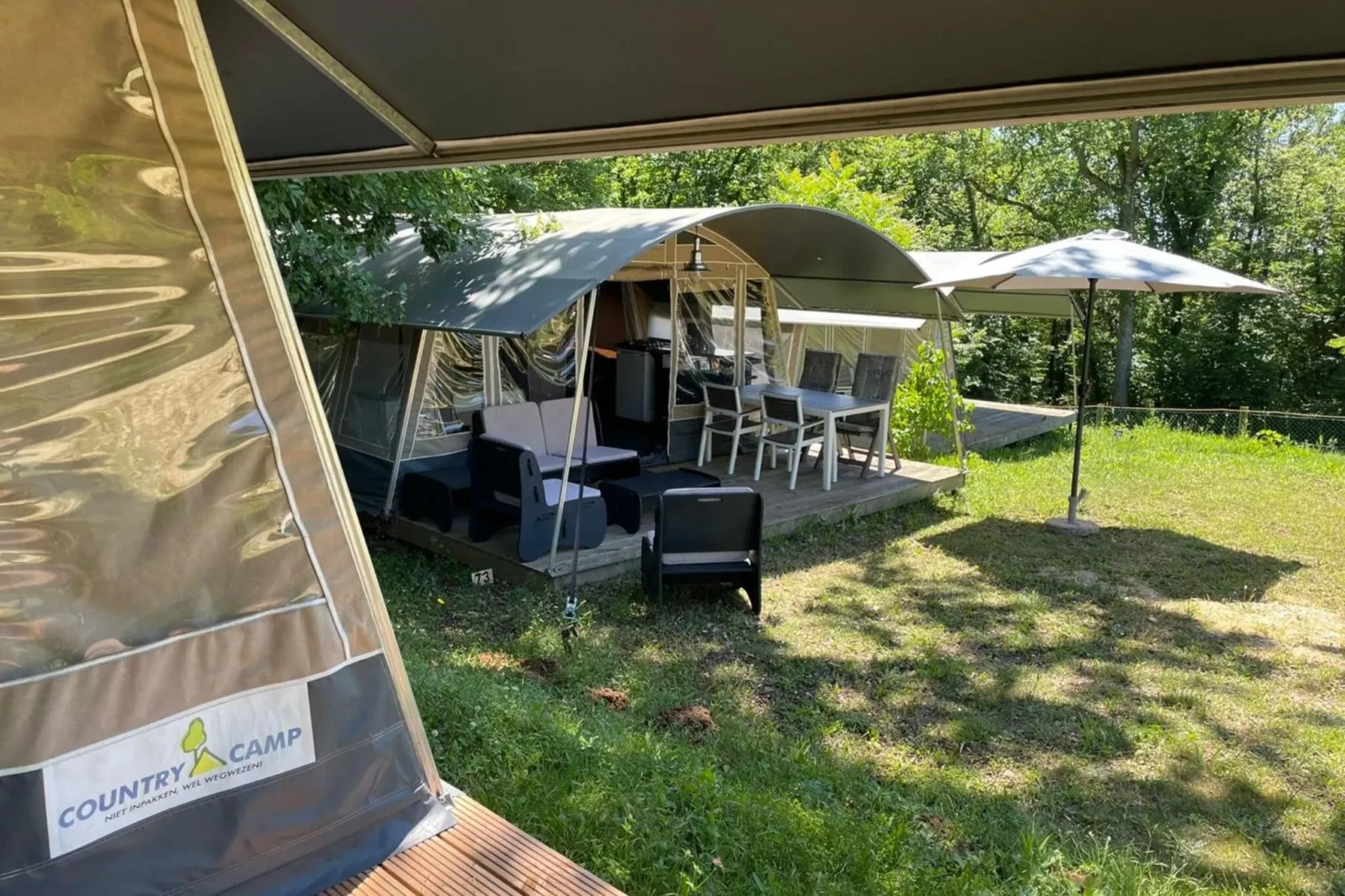 Camping Le Clou 1-Gebiete Sommer 1 km