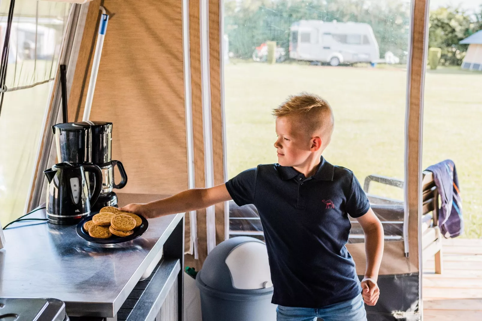 Camping Paradiso Viareggio 1-Kitchen