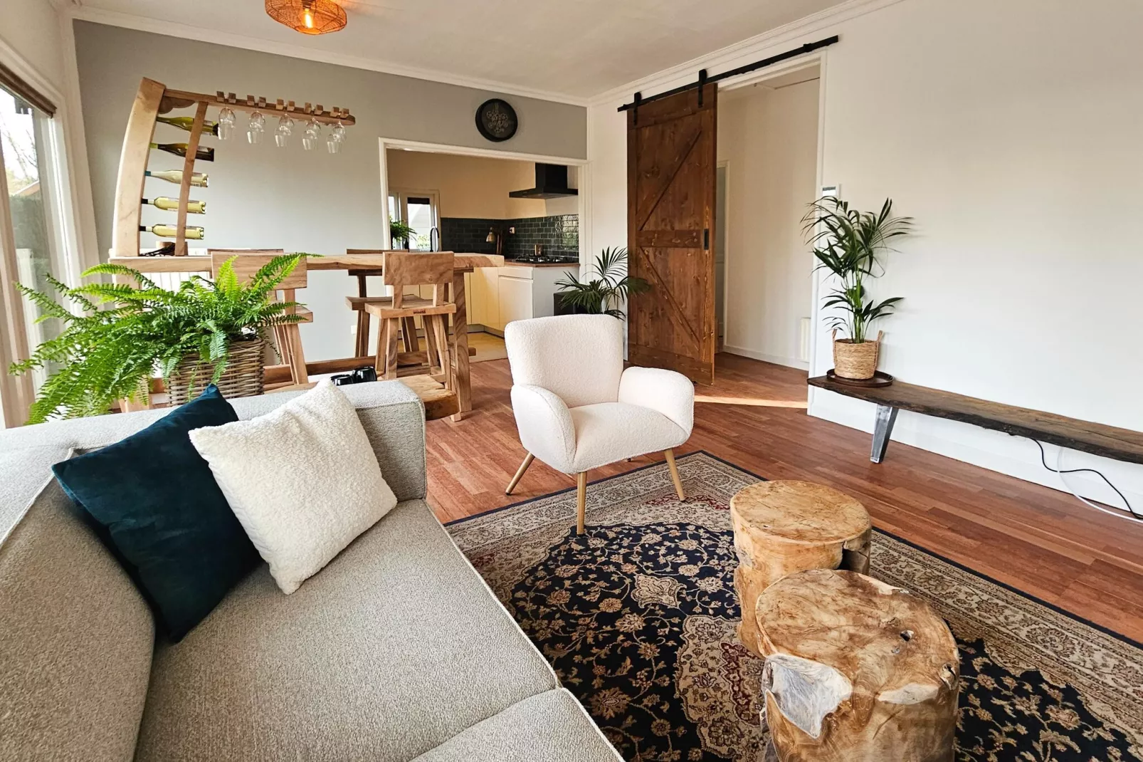 Chalet Kieftveen Voorthuizen II 4 pax -817-Living room