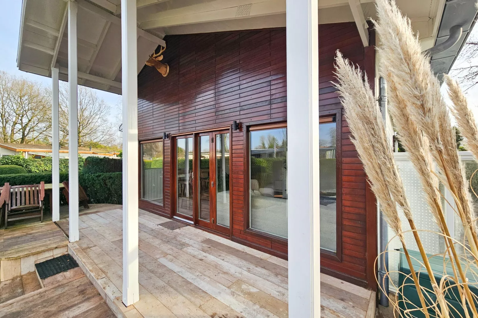 Chalet Kieftveen Voorthuizen II 4 pax -817-Terrace balcony