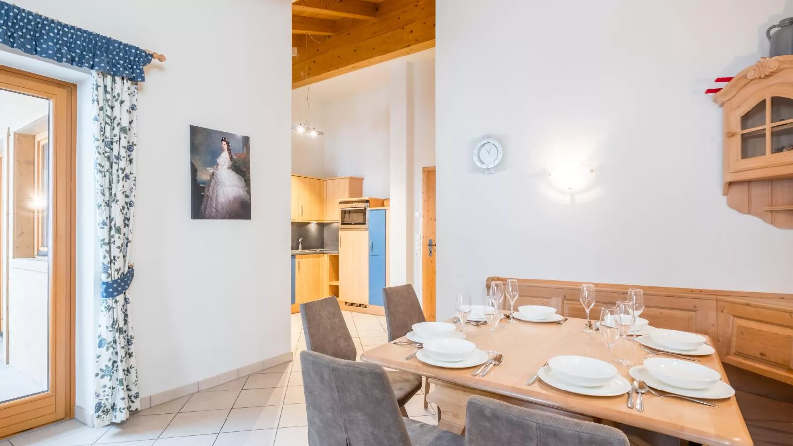 Reiterblick Ski in - Ski Out-Esszimmer