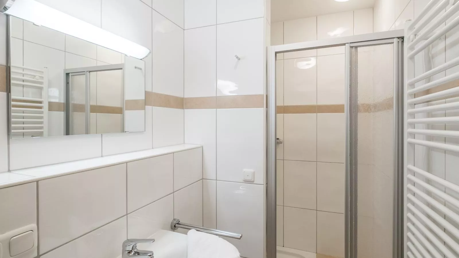 Reiterblick Ski in - Ski Out-Badezimmer