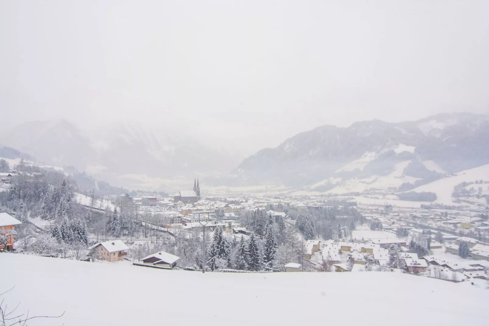 Haus Stefflmoos-Vue d'hiver