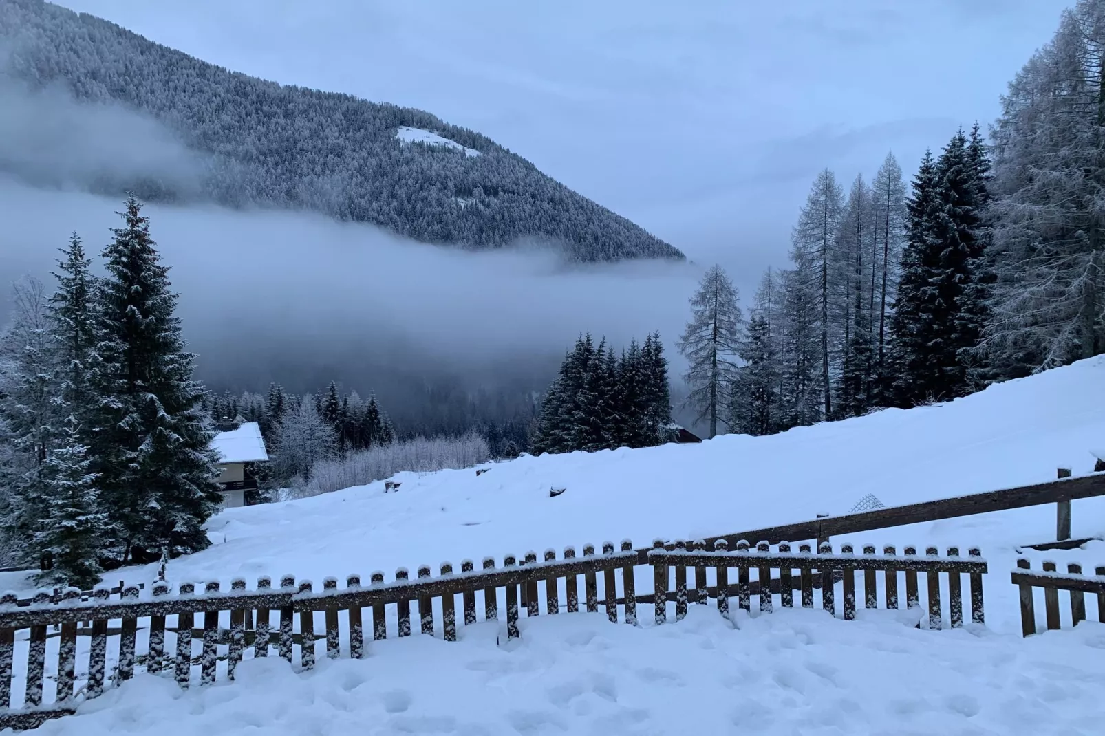 Chalet Ahorn Bad Kleinkirchheim-View winter