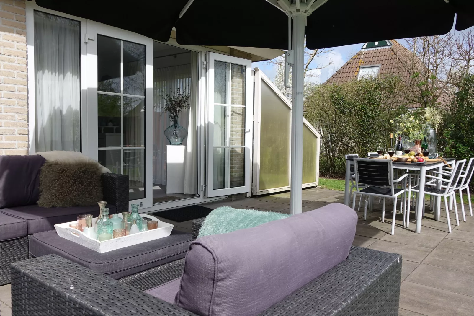 Wellness aan het Water-Terrace balcony