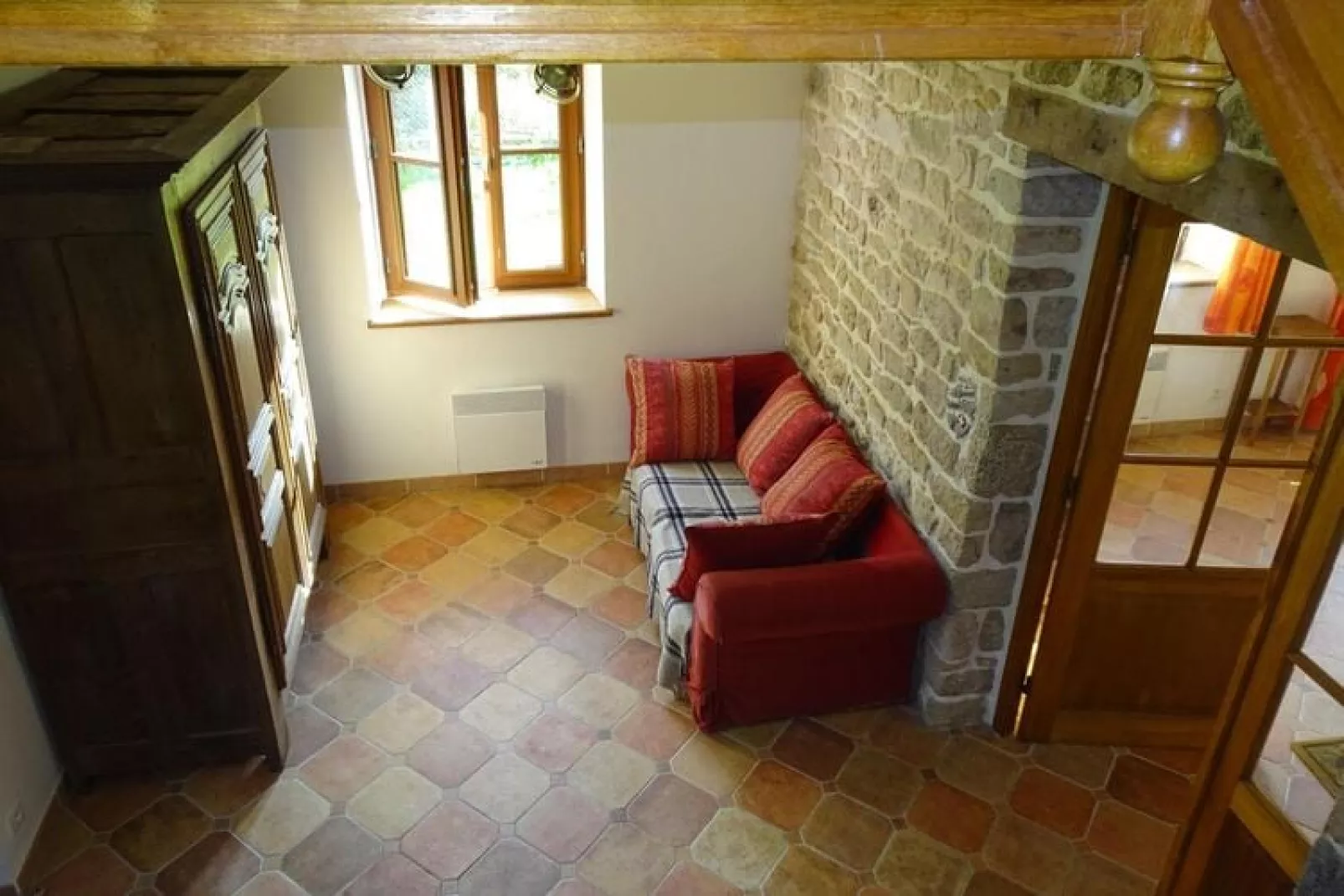 Semi-detached house Bénodet Kereol-Living room